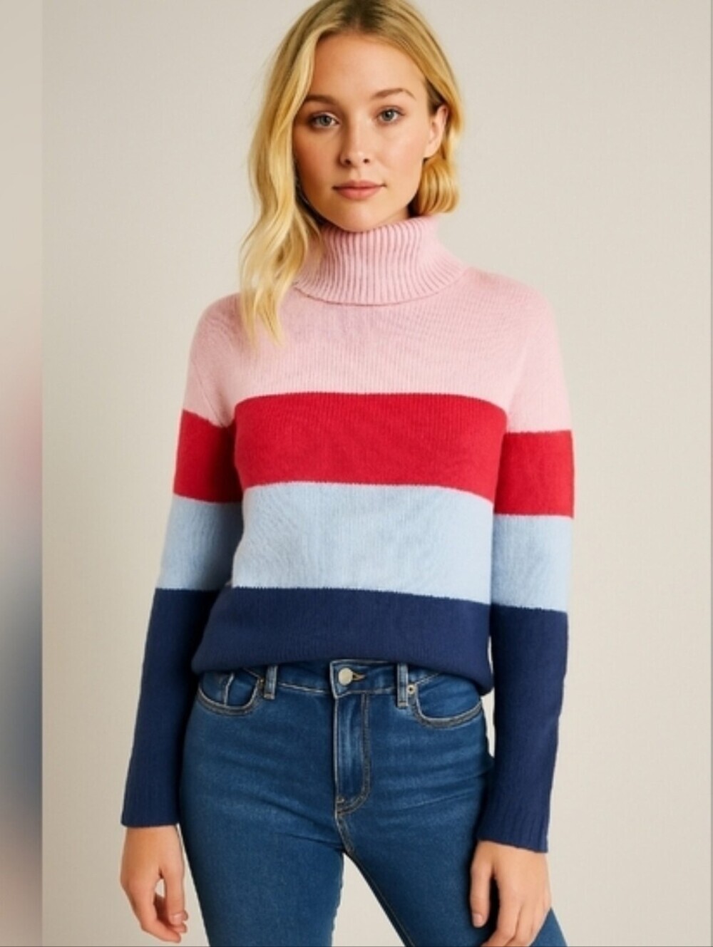 Garage Colorblock Sweater - Picture 13 of 13